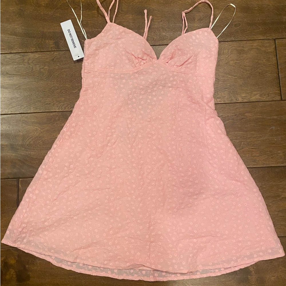 Princess Polly Light Pink Mini Dress - Picture 3 of 8